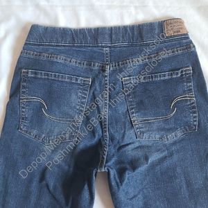 GUC Levi's Signature Totally Shaping Blue Pull-On Skinny Denim Jeans Pants, 4S